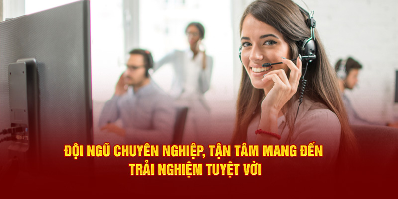 Đội ngũ chuyên nghiệp, tận tâm mang đến trải nghiệm tuyệt vời.